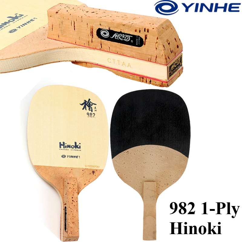 Table Tennis Venue - YINHE 982 1-Ply Solid Hinoki Table