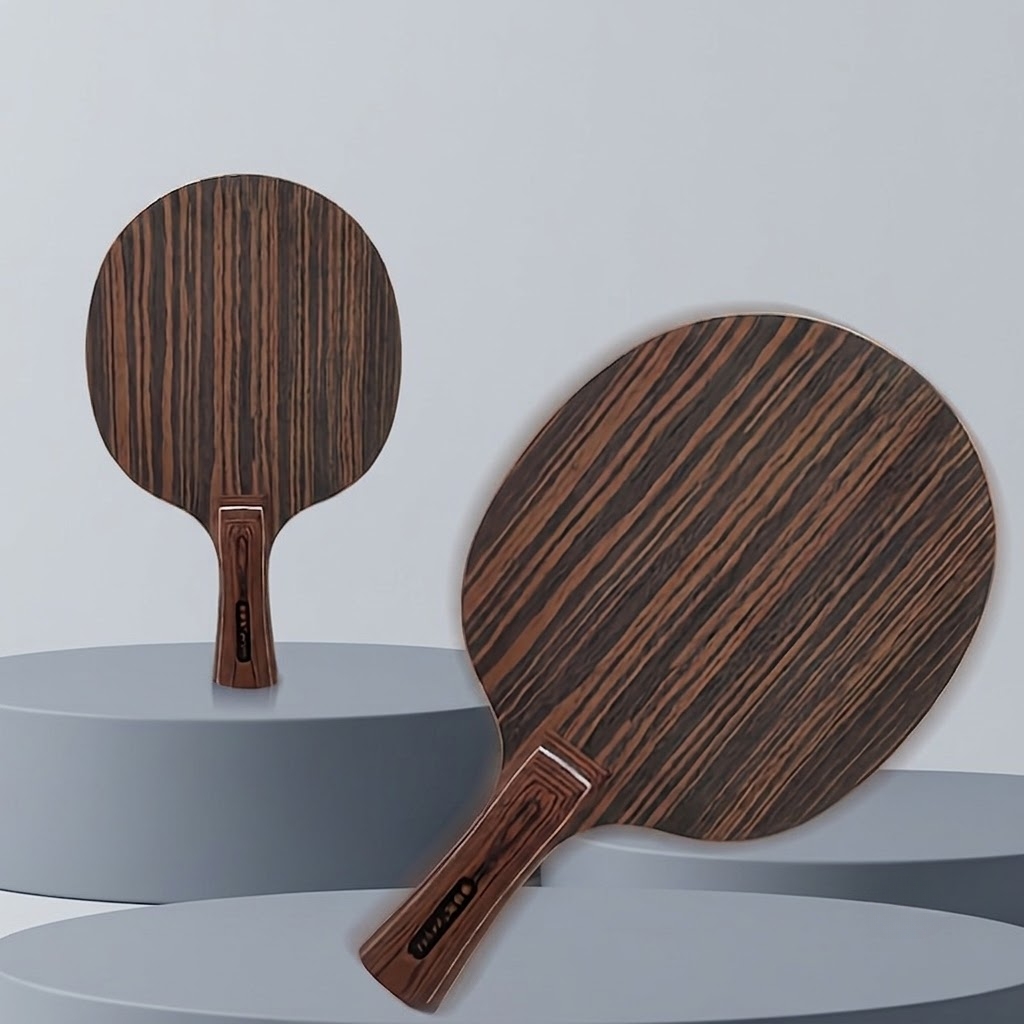 Table Tennis Shop - Ebony Table Tennis Racket Blade, Fast
