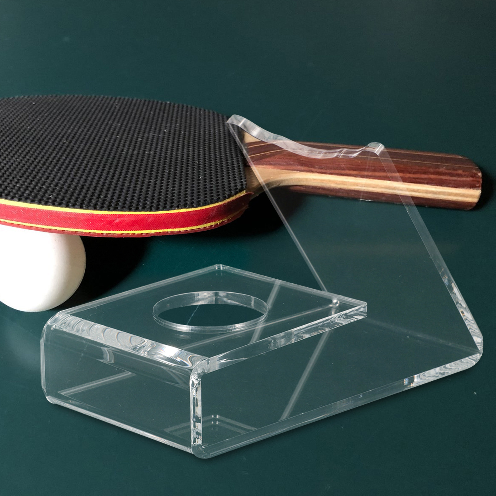 Table Tennis Ranking - Transparent Table Tennis Paddle Display St
