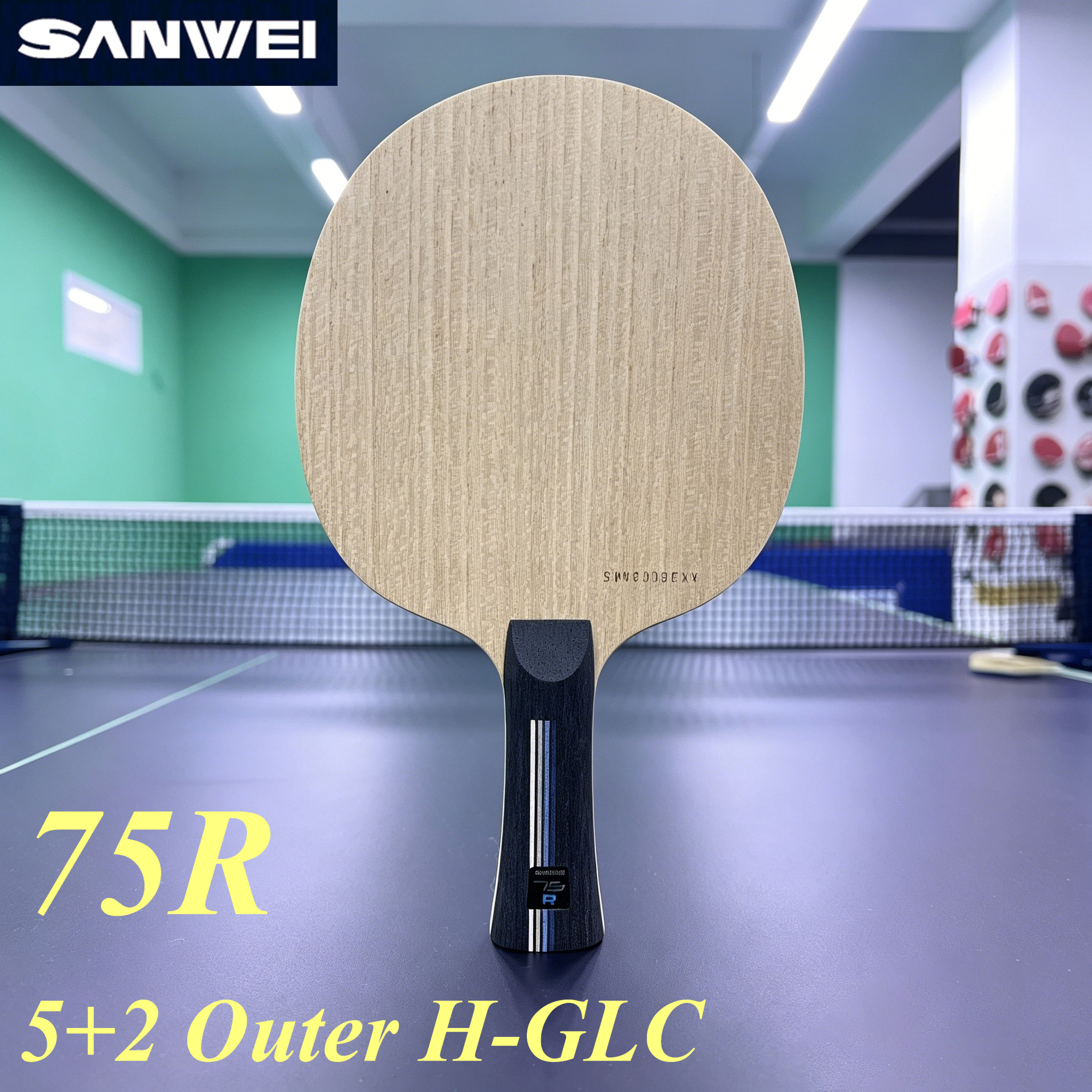 Table Tennis Table - SANWEI 75R 5+2 Outer H-GLC Table