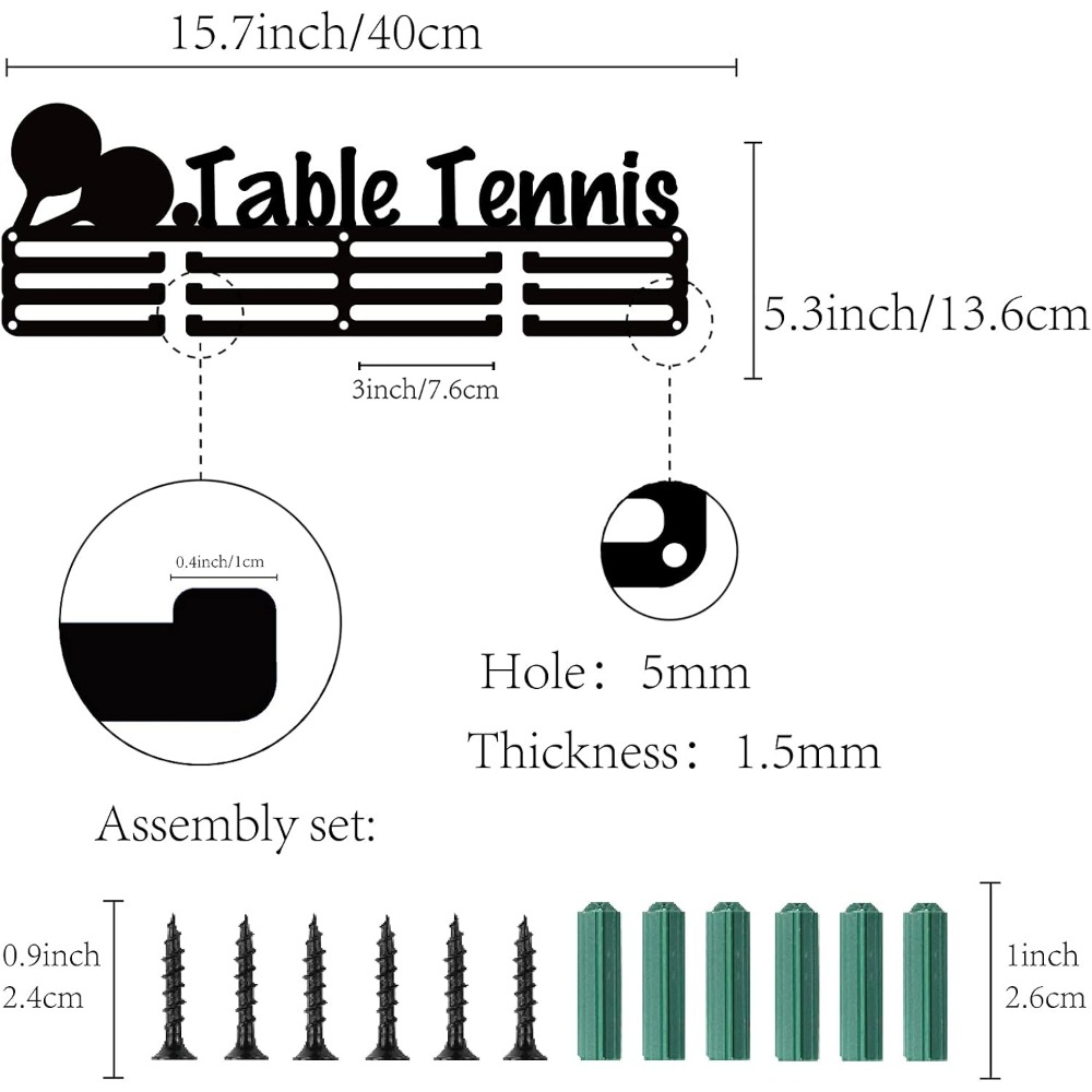 Medal Holder Sport Table Tenni – обзор и цена Table Tennis Ranking