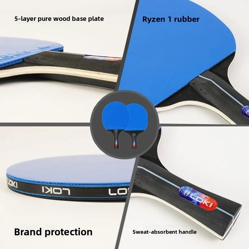 LOKI table tennis racket K5000 – обзор и цена Table Tennis Eleven
