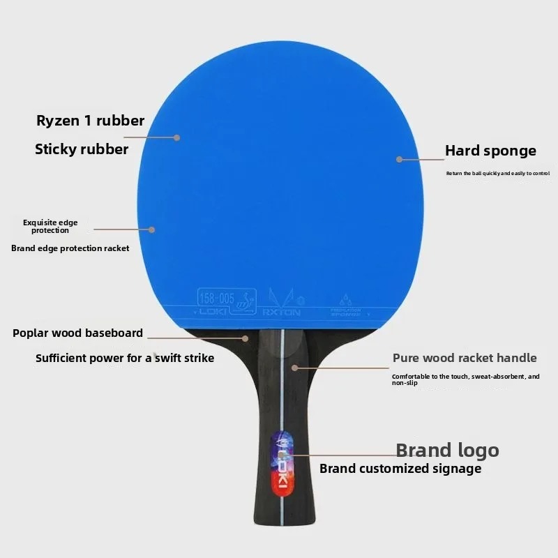 LOKI table tennis racket K5000 – обзор и цена Table Tennis Eleven
