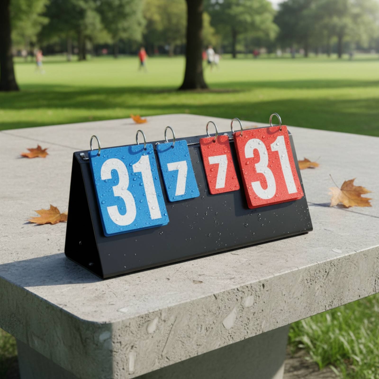 Portable Flip Scoreboard Multi – обзор и цена Table Tennis Table