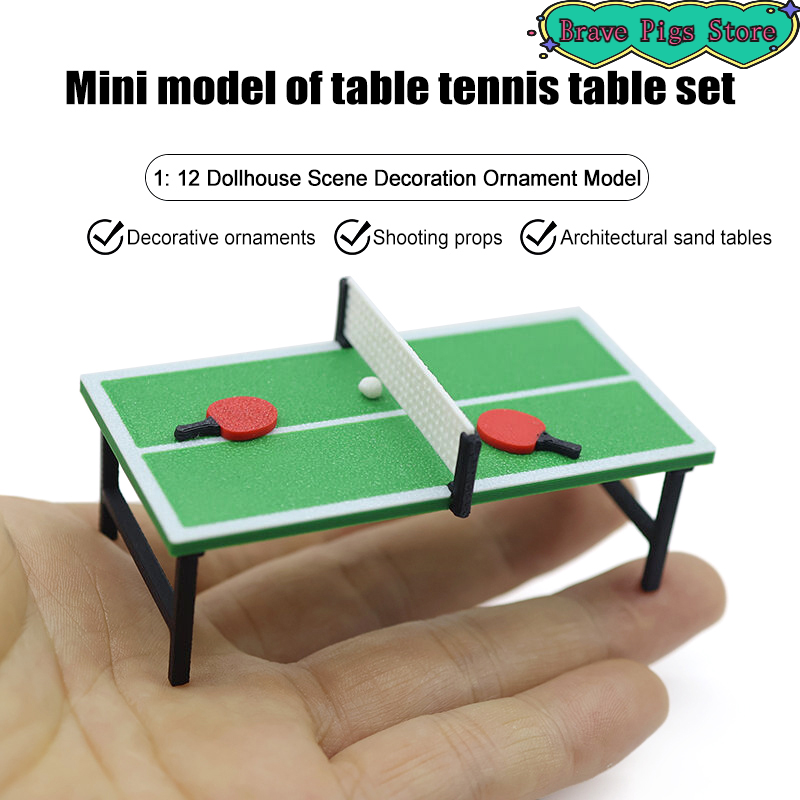 1:12 Miniature Table Tennis Ra – обзор и цена Table Tennis Shop