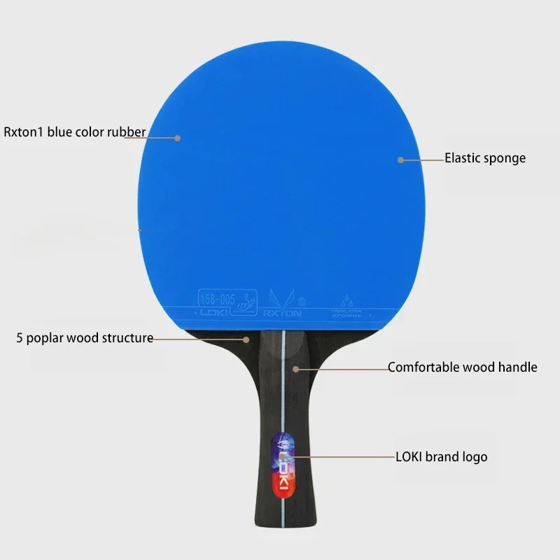 LOKI K5000 Table Tennis Racket – обзор и цена Table Tennis Hub