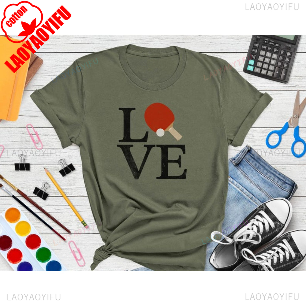 Vintage Ping Pong Lover I Love – обзор и цена Table Tennis Cartoon