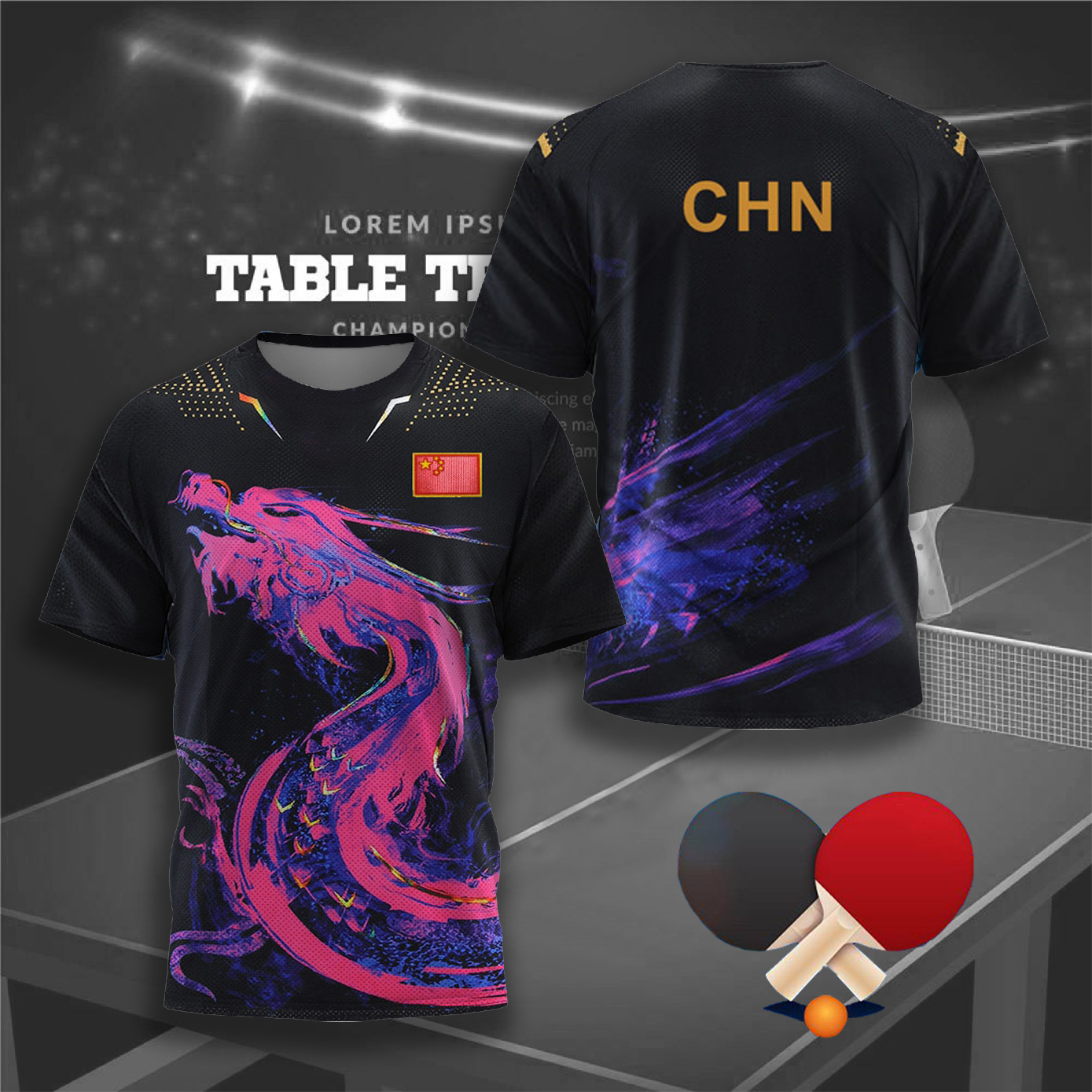 CHINA Dragon Table Tennis Grap – обзор и цена Table Tennis Zhang Jike