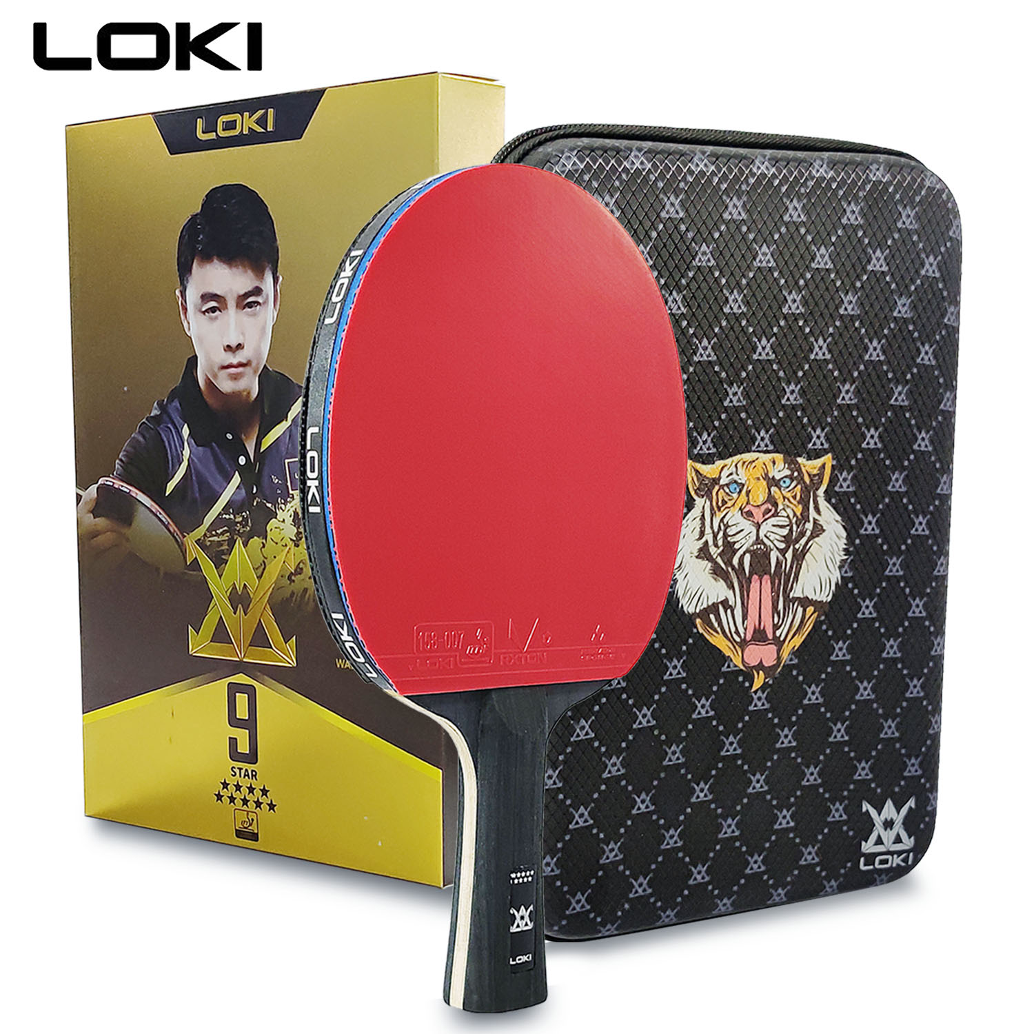LOKI 9 Star Table Tennis Racke – обзор и цена Table Tennis Eleven